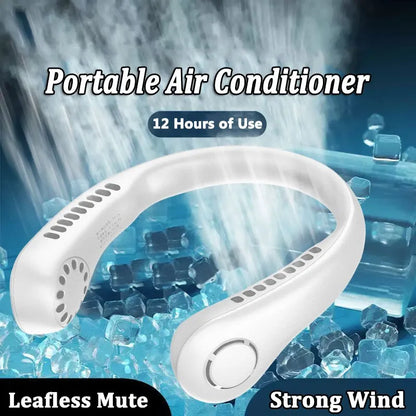 Neck Air Fan – Portable Hands-Free Cooling