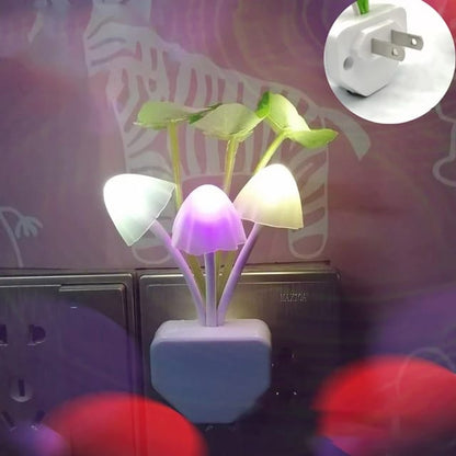 Mushroom Night Light | LED Night Lights | Flower Lamp Bedroom Baby room Lamps For Family, Friend or Kids Gifts (Random colors) - Pack of 1