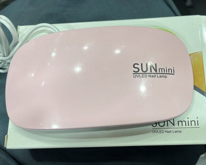UV Led Lamp For Nails 6W Nail Lamp Light With Timer Mini Premium Quality Smooth Finish Durable Stylish And Compact Design