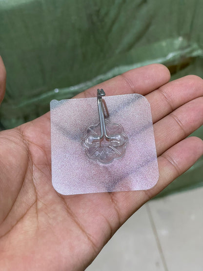 Transparent Self-Adhesive Wall Hooks Sticker – Strong Hold, No Drill, Damage-Free Hanging - Pack of 10