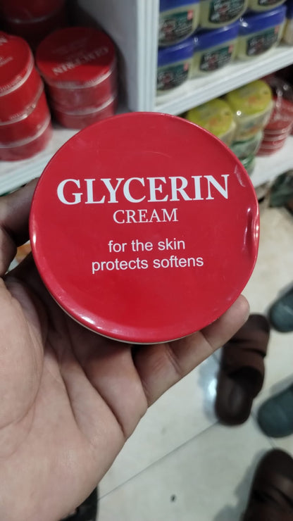 Glycerin Skin Cream Moisturizer | Deep Hydration & Soft Smooth Skin Care | Daily Use Nourishing Cream for Dry & Rough Skin 250 ml