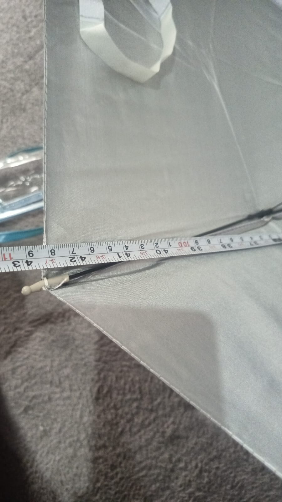 Compact Travel Umbrella with Windproof Design Gray Ghana