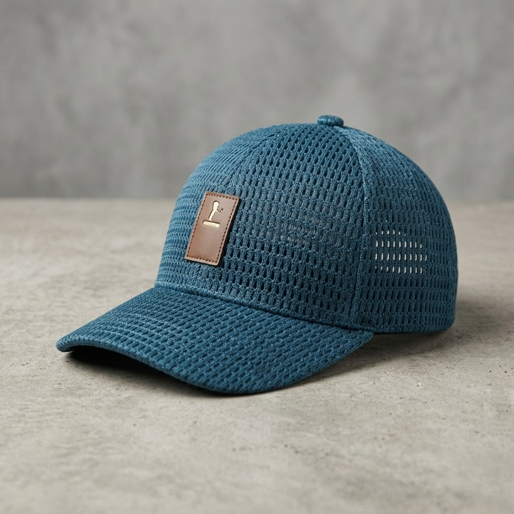 Mesh Breathable Baseball Cap – Lightweight Summer Sun Hat (Jali Material)