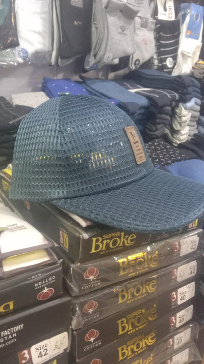 Mesh Breathable Baseball Cap – Lightweight Summer Sun Hat (Jali Material)