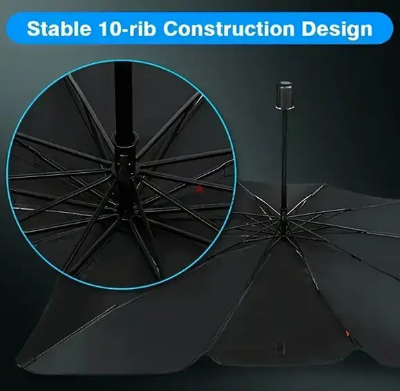 Premium Car Windshield Sun Shade Umbrella – Foldable UV Reflector & Heat Insulation Cover