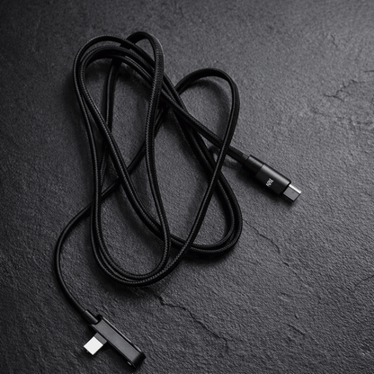 240W Ultra Fast USB-C to USB-C Charging Cable with Built-in Foldable Phone Stand – Premium Braided Data Cord
