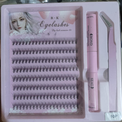 3 In 1 Permanent Eyelash Extension Set Professional Lash Kit | Light