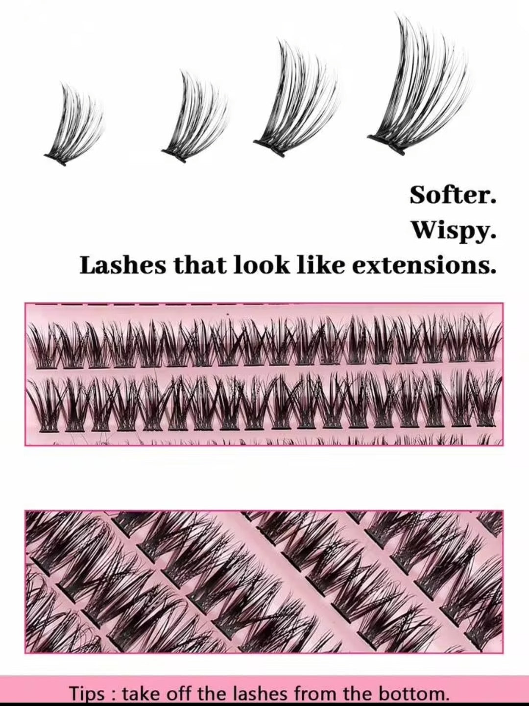 3 In 1 Permanent Eyelash Extension Set Professional Lash Kit | Light