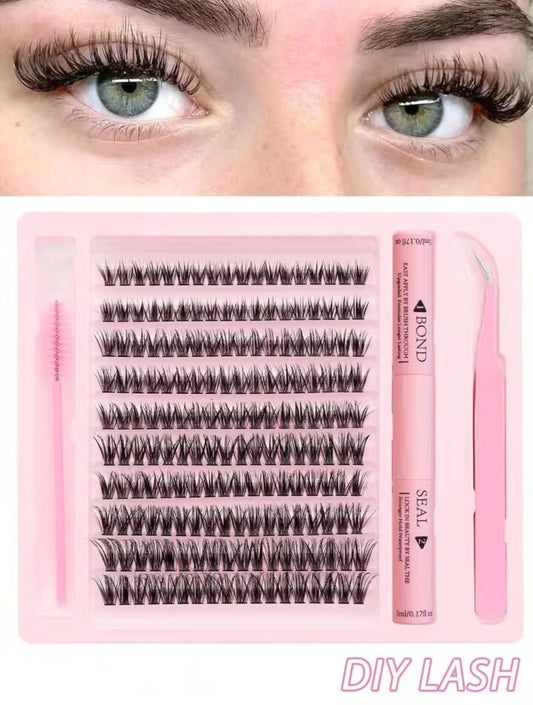 3 In 1 Permanent Eyelash Extension Set Professional Lash Kit | Light