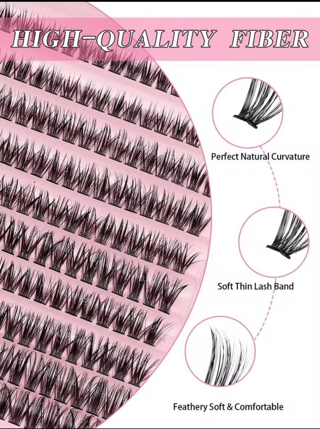 3 In 1 Permanent Eyelash Extension Set Professional Lash Kit | Light
