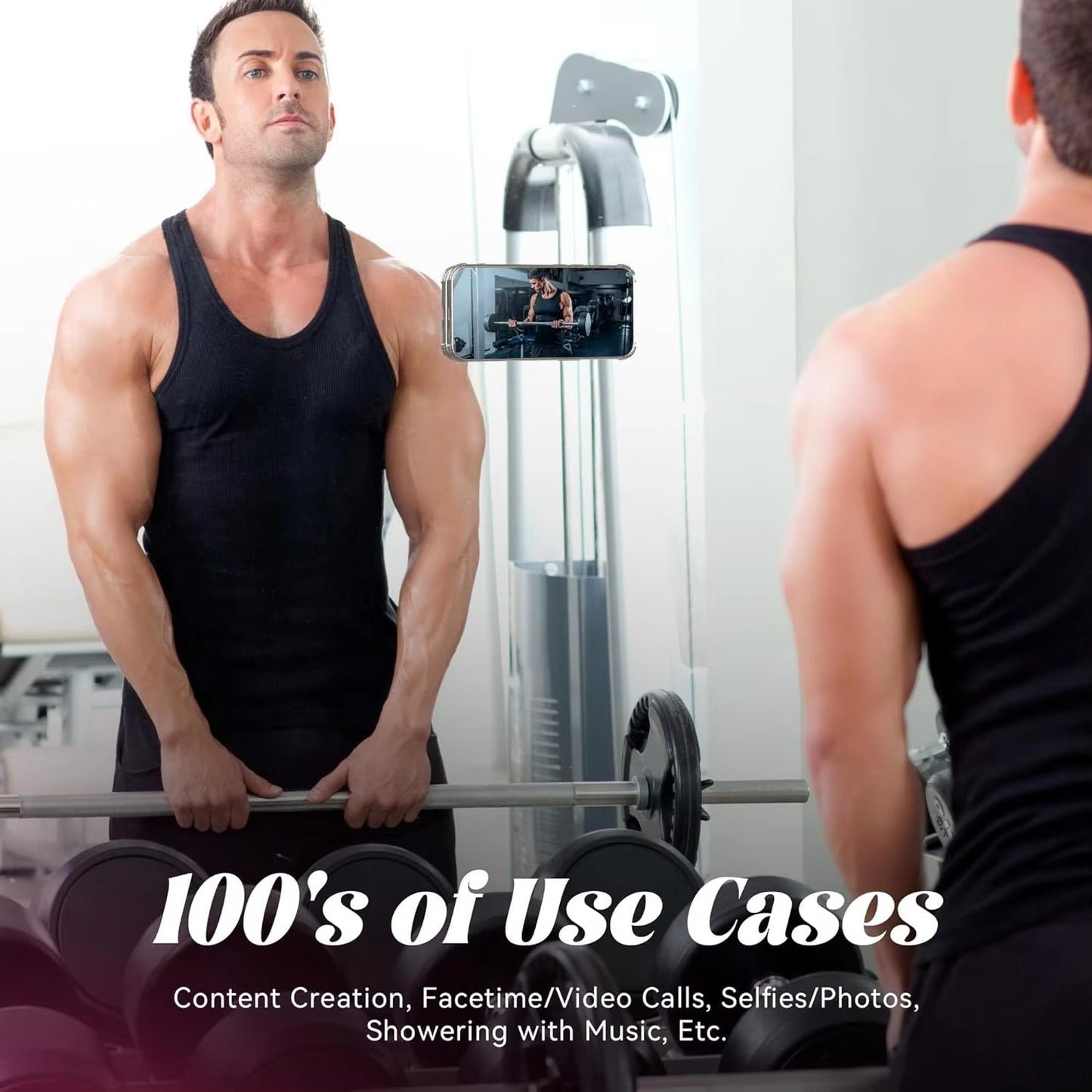 Mobile Bubble Grip Silicone Suction Both Side Bubble Grip Cup Phone Strong Grip Holder Hands Free Mounting Accessory Smartphone Attachment (Random Color)