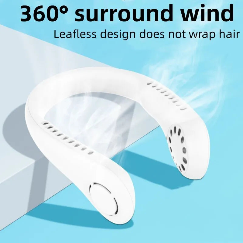 Neck Air Fan – Portable Hands-Free Cooling