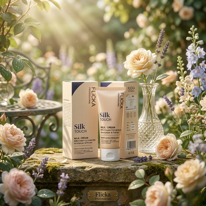 Flicka Silk Touch Milk Cream – Deep Hydration & Soft Glow Formula