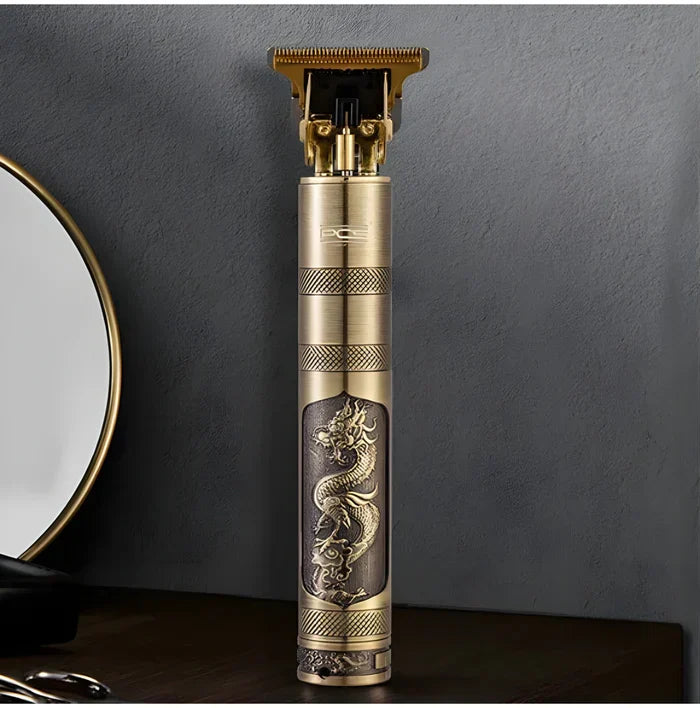 Vintage T9 Hair Trimmer – Metal Body Professional Clipper for Men