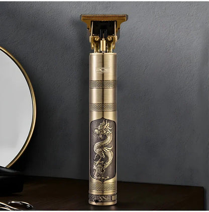 Vintage T9 Hair Trimmer – Metal Body Professional Clipper for Men