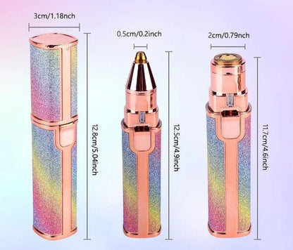 Electric Eyebrow Trimmer – Rechargeable Flawless Hair Remover