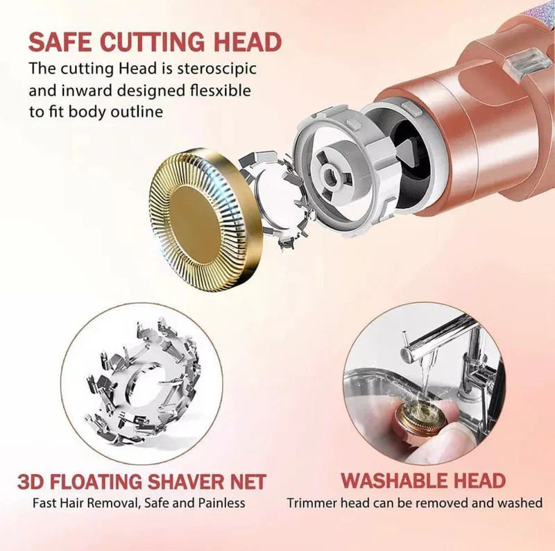Electric Eyebrow Trimmer – Rechargeable Flawless Hair Remover