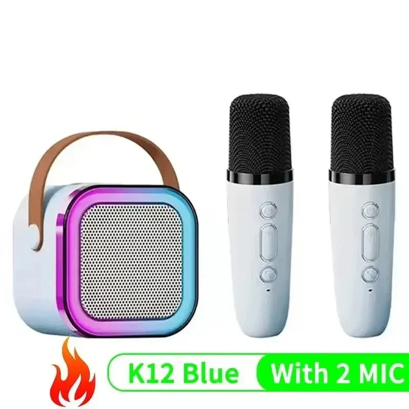 K12 Karaoke Speaker – Wireless Bluetooth Mic with Speaker