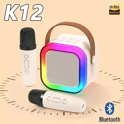 K12 Karaoke Speaker – Wireless Bluetooth Mic with Speaker