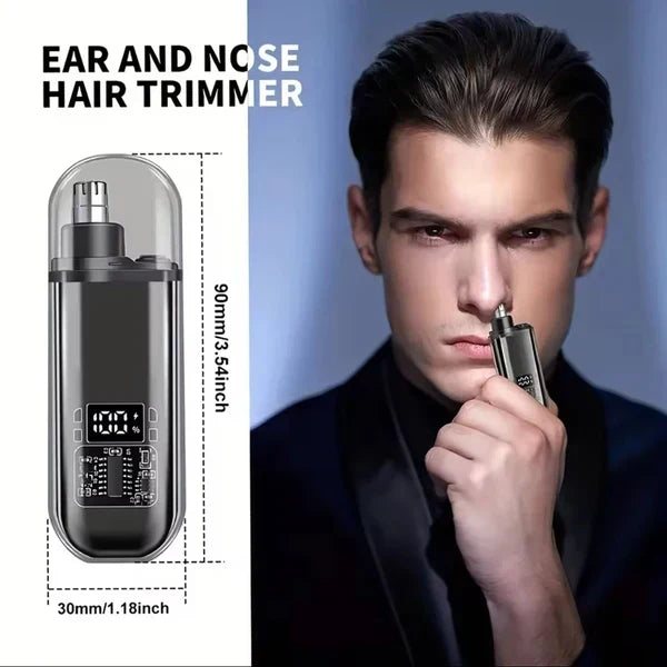 Rechargeable Nose Trimmer – Safe & Easy Hair Removal
