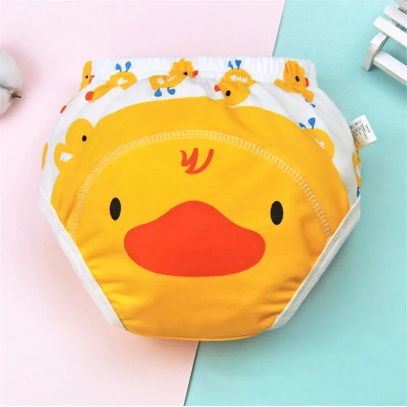 Kids Reusable Baby Training Pants Soft Comfortable Washable Eco Friendly For Daily Use | Random Colour